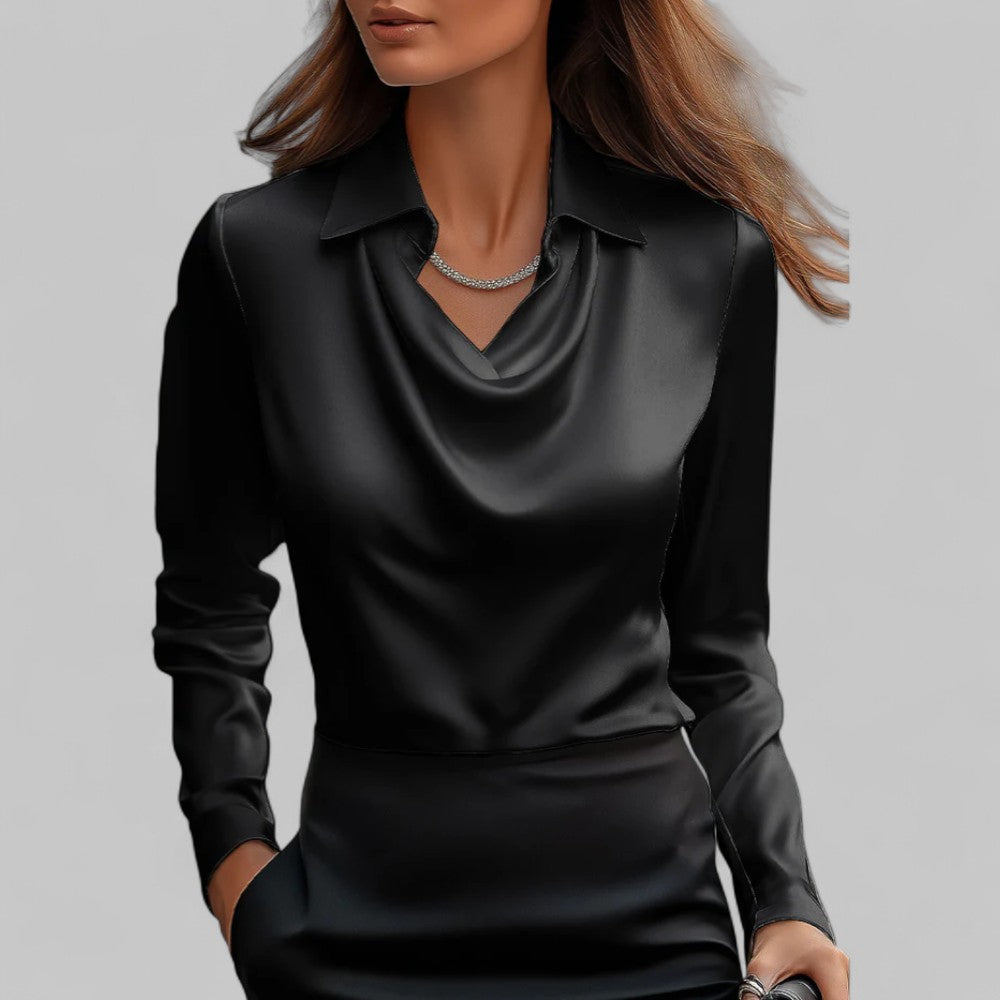 Elegant Satin Blouse
