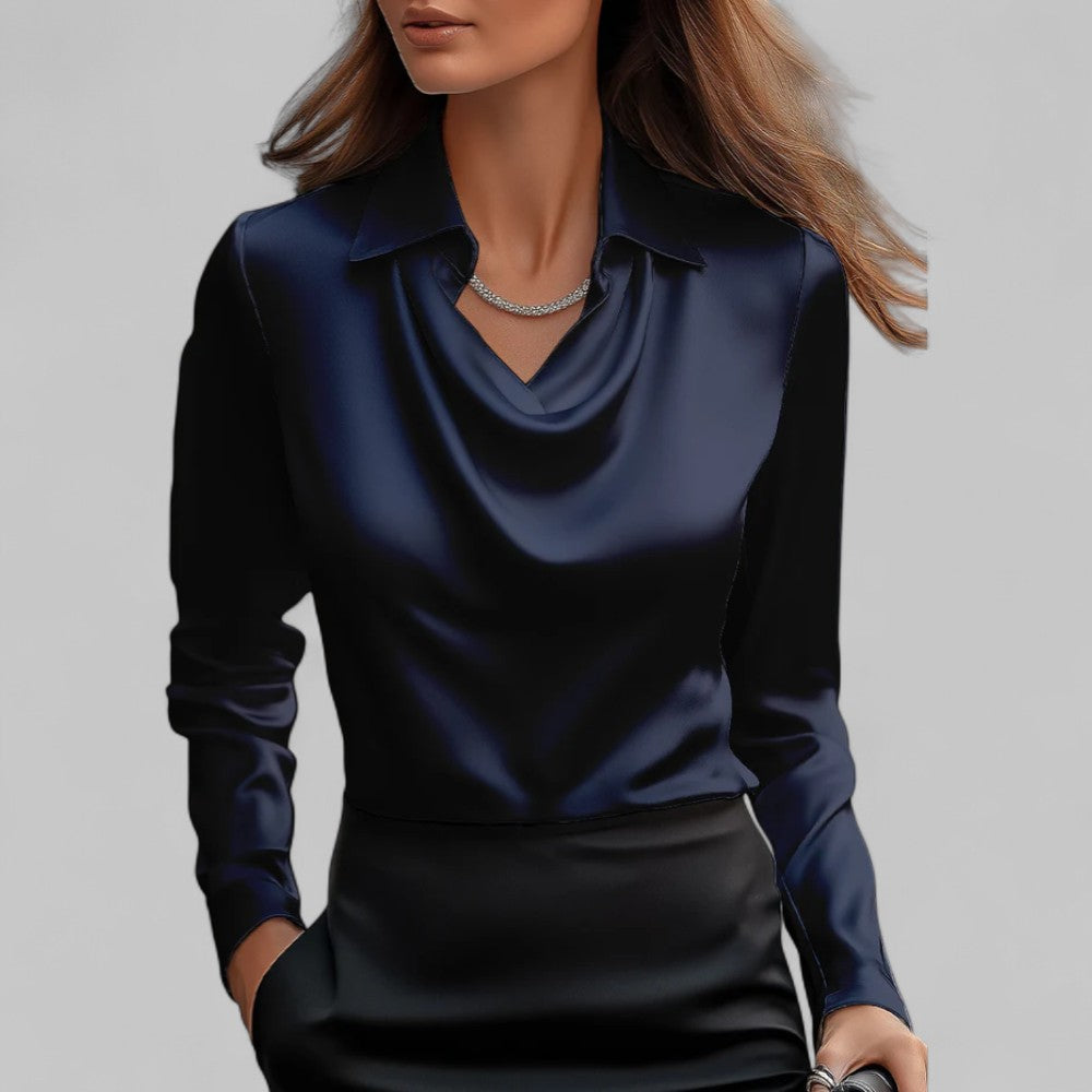 Elegant Satin Blouse