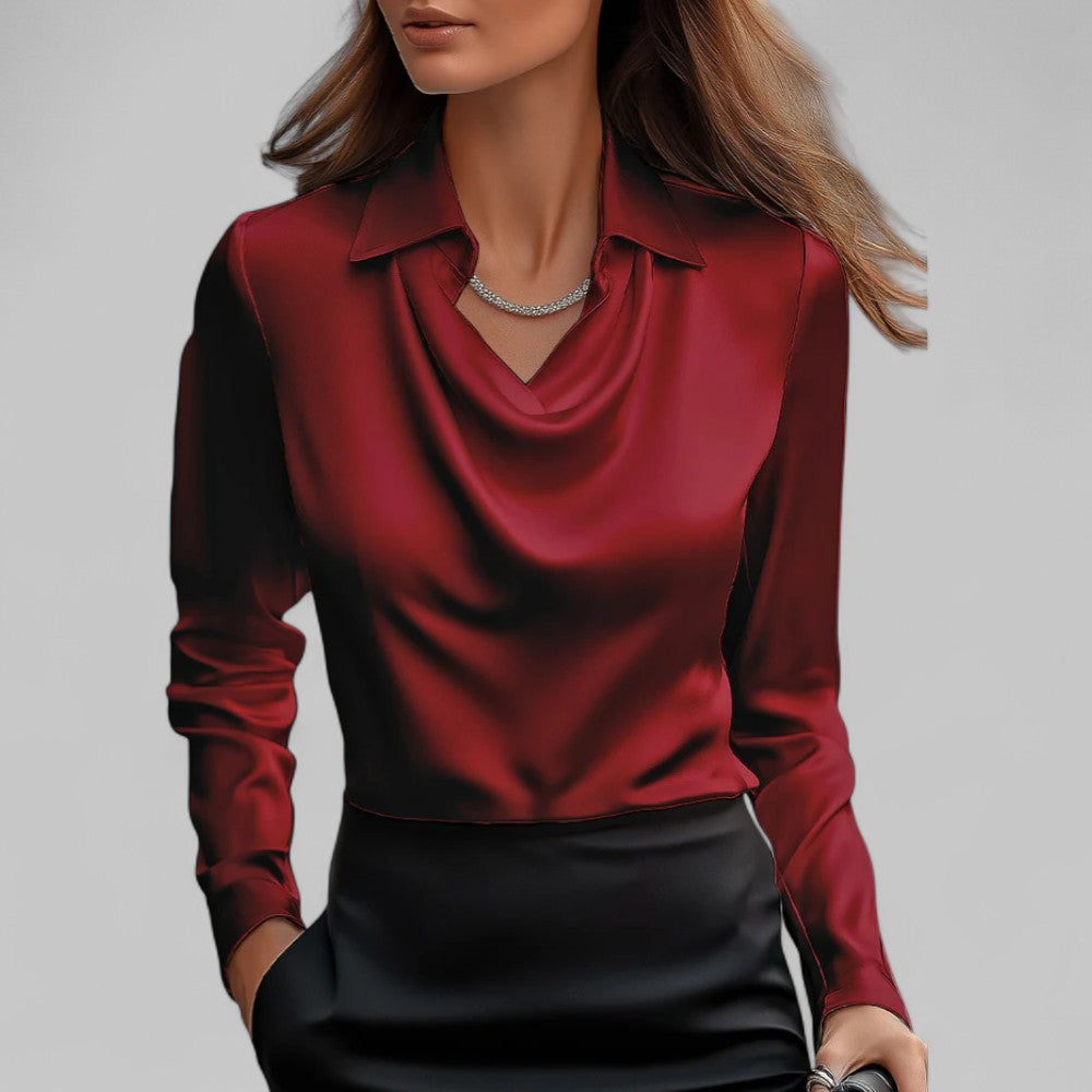 Elegant Satin Blouse