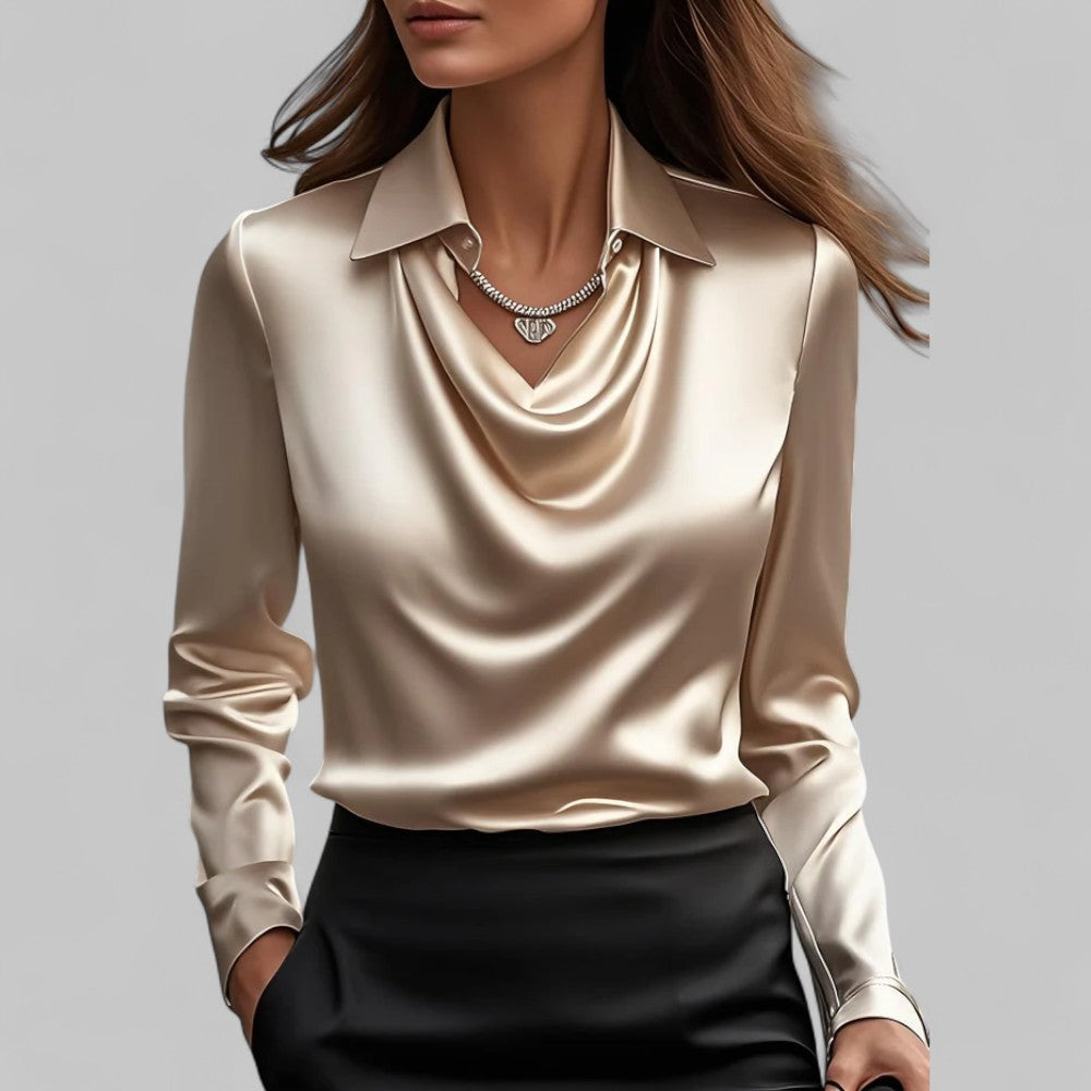Elegant Satin Blouse
