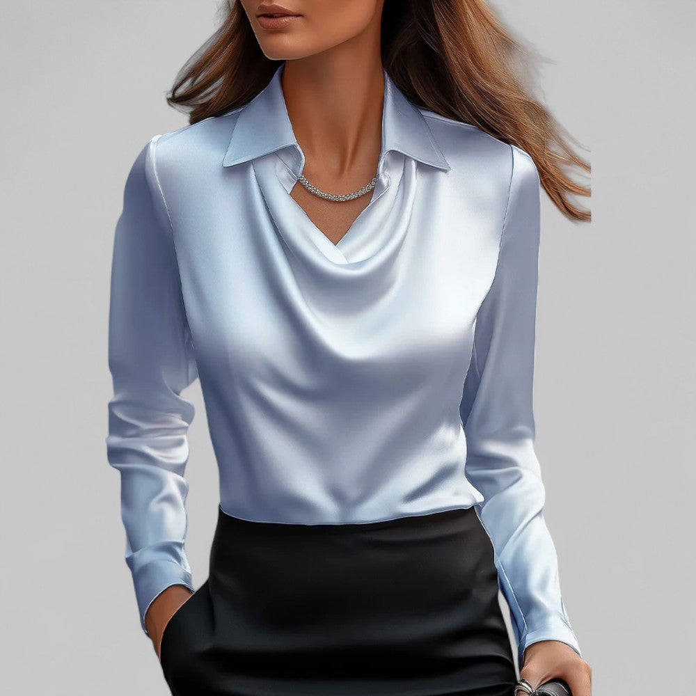 Elegant Satin Blouse