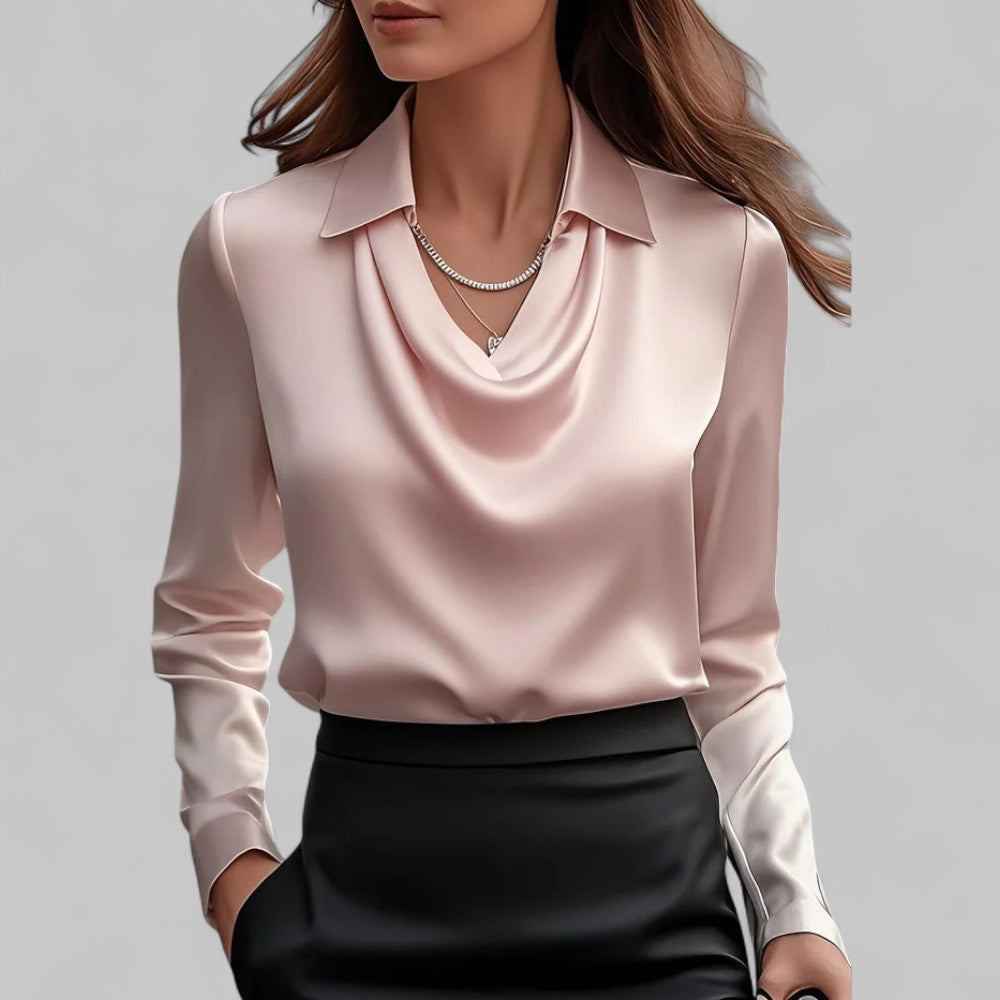 Elegant Satin Blouse