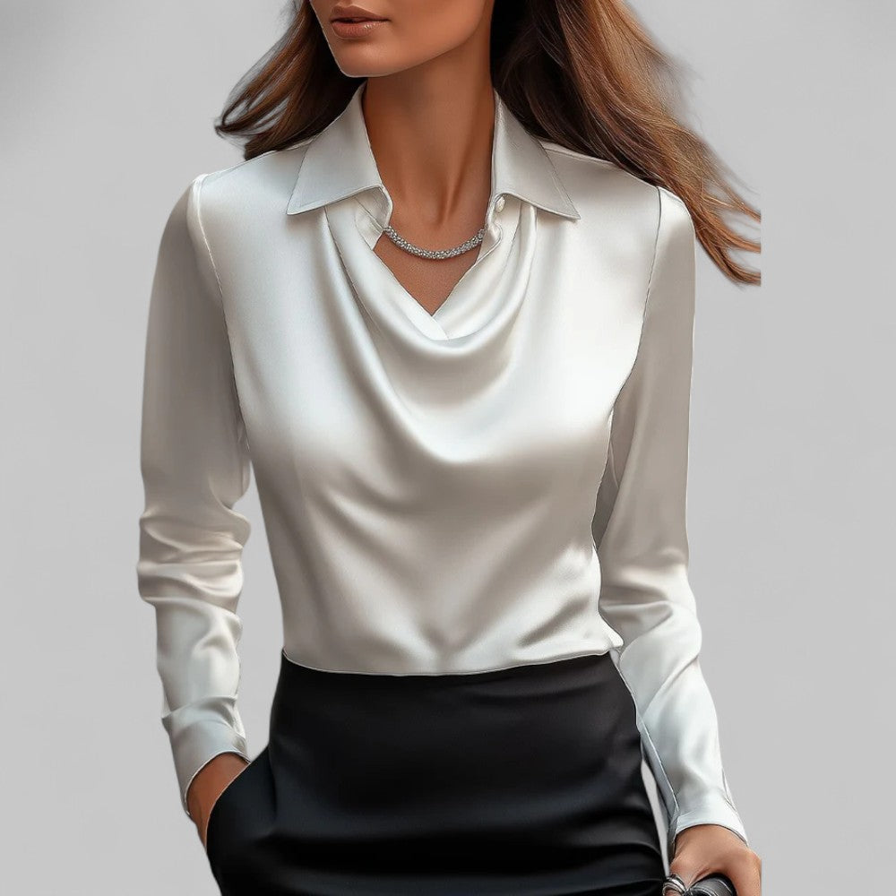 Elegant Satin Blouse
