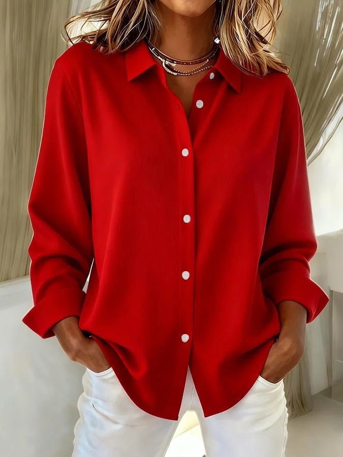 Oversized Button-Up Shirt