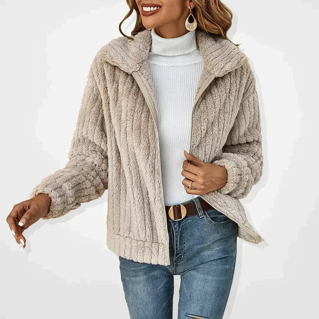 Women's Cozy Textured Jacket
