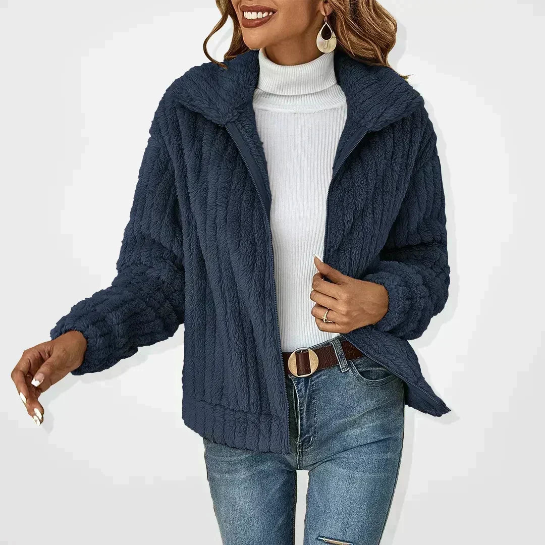 Women's Cozy Textured Jacket