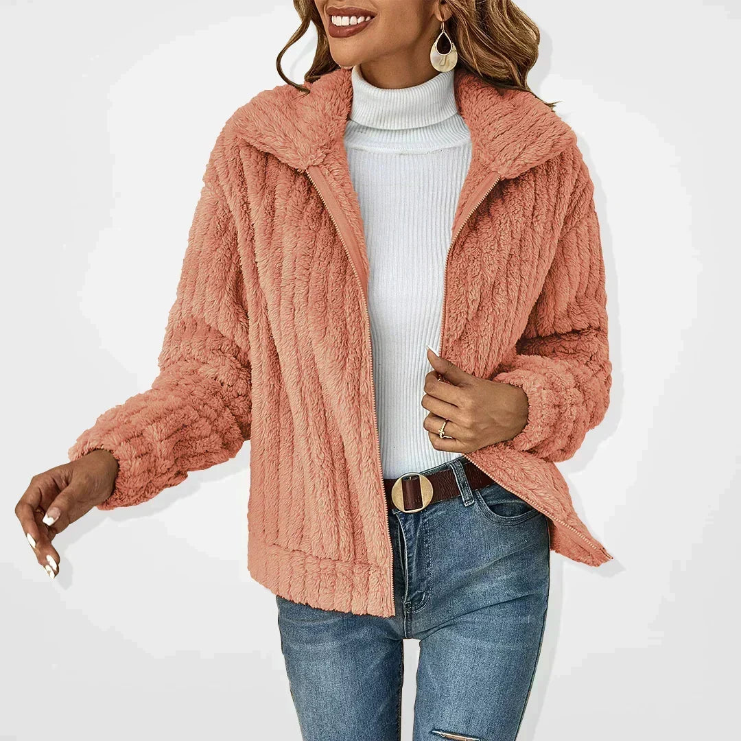 Women's Cozy Textured Jacket