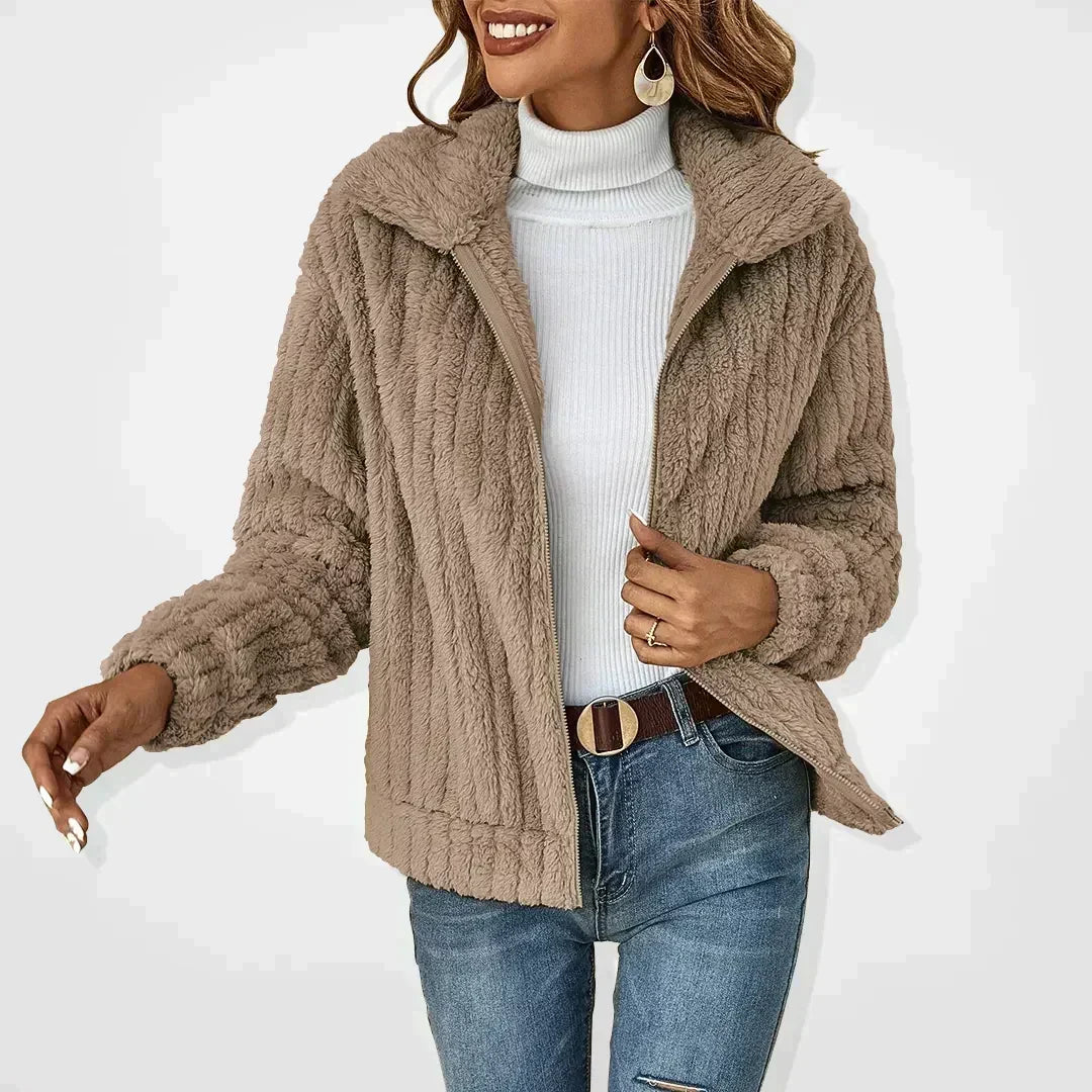 Women's Cozy Textured Jacket