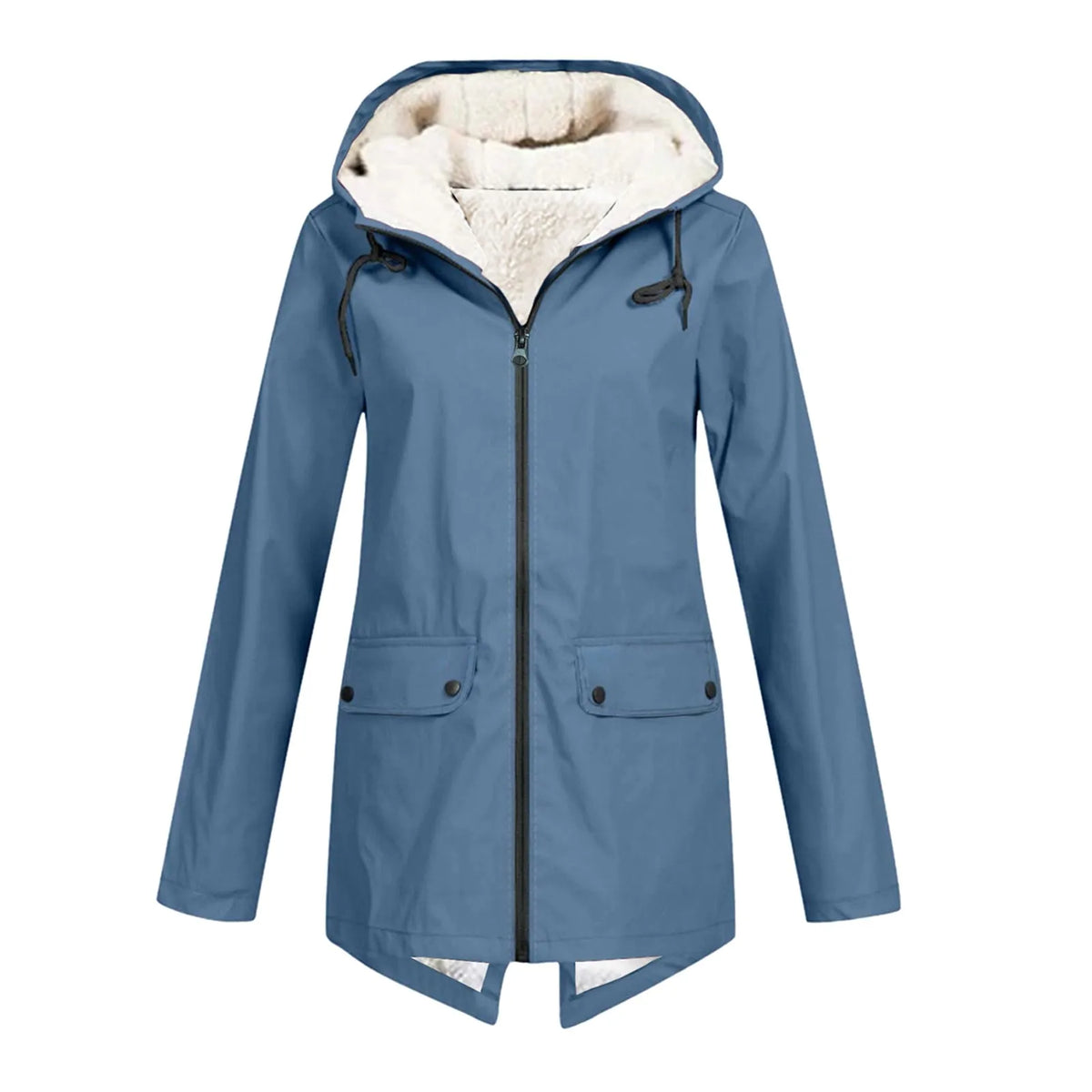 Women's Cozy Waterproof Jacket with Fleece Lining