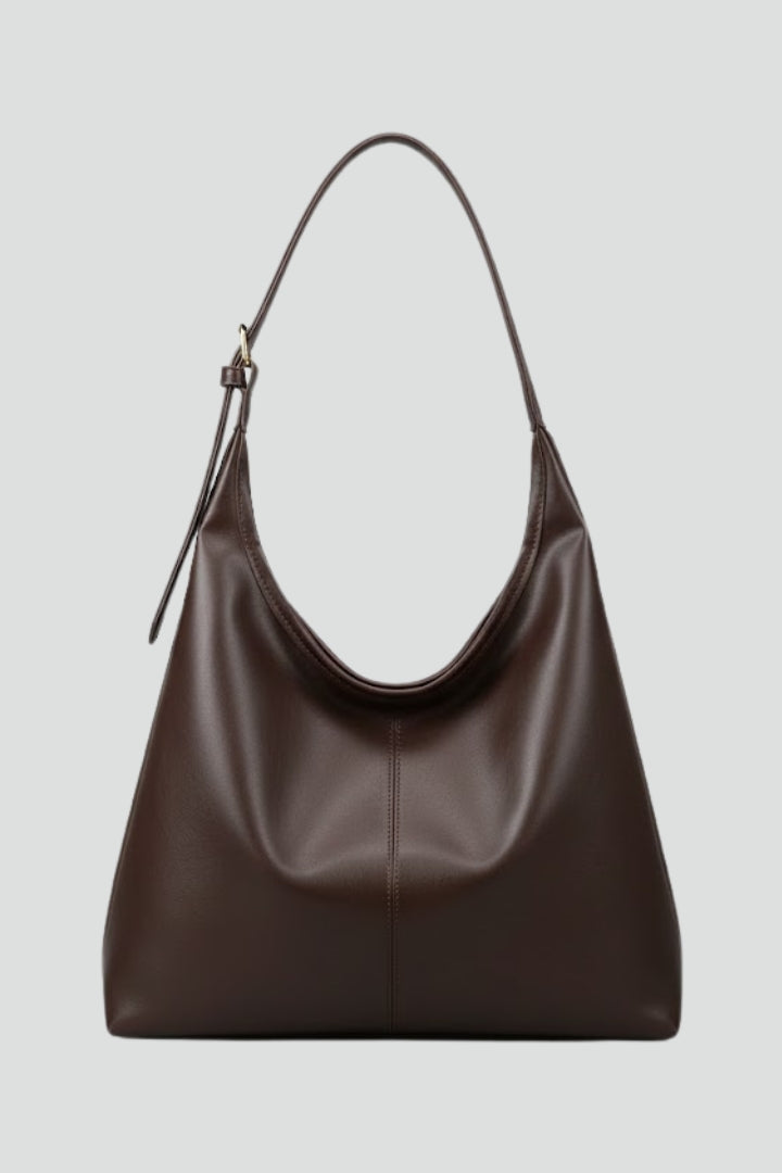Classic Structured Tote Bag with Shoulder Straps