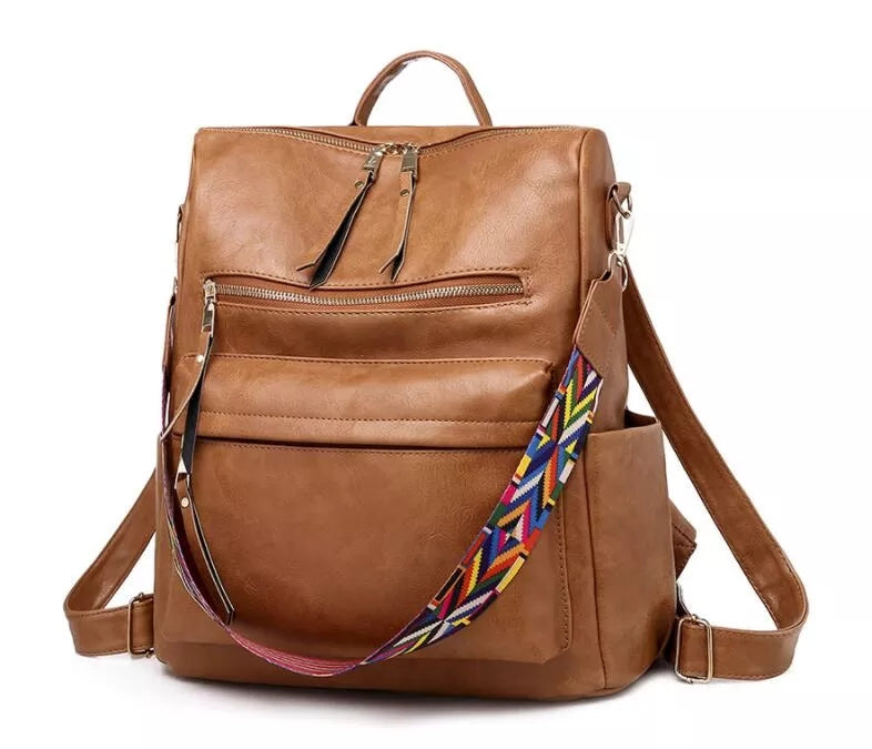 Roomy Convertible Backpack with Top Handle